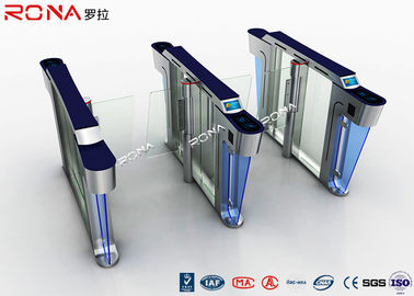 Estructura mecánica de los materiales del acero inoxidable del torniquete 304 de la puerta de velocidad del oscilación de la seguridad