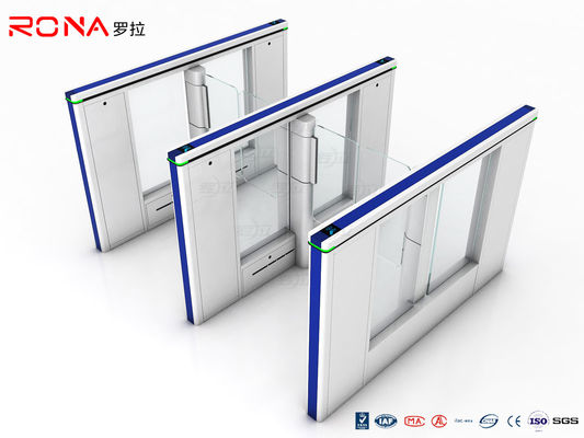 20 pares de velocidad de la puerta del torniquete del control de acceso de tarjetas del lector de la luz de la cortina de la detección del sensor