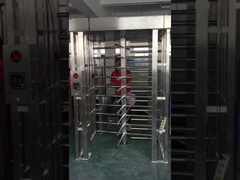 Torniquete de altura completa automático de lujo Sistema peatonal Instalaciones de estacionamiento Puerta giratoria