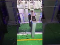 Puerta giratoria de acero inoxidable 304 con velocidad automática y sistemas de seguridad RFID