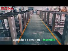 Puerta de estilo giratorio Sistema de control de acceso giratorio Puertas de barrera de oscilación de brazo para el banco