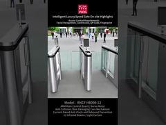 Seguridad de oficina de sistema de control de acceso de puerta rápida de lujo