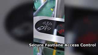 Acceso peatonal seguro del torniquete de la puerta de velocidad Fastlane