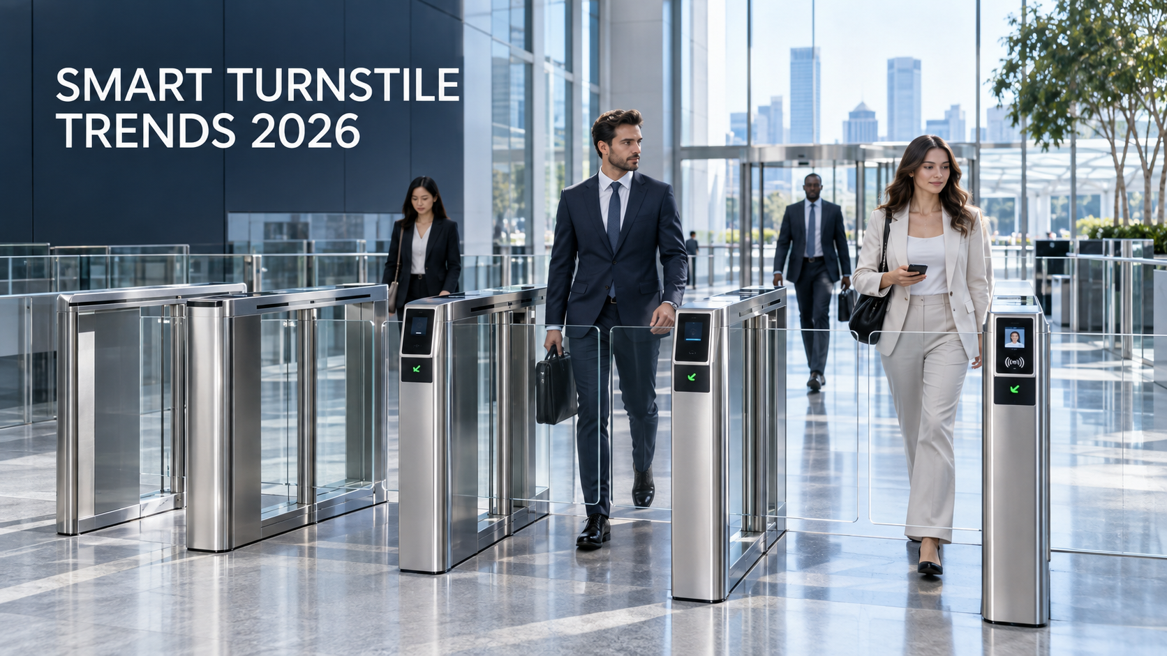 Últimos blogs de la empresa sobre From Physical Barriers to Smart Access Nodes: How Turnstiles Are Evolving in 2026