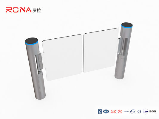 comprar 316 Puerta de oscilación de acero inoxidable girasol naranja Honeycomb Control de acceso de alta barrera online manufacture