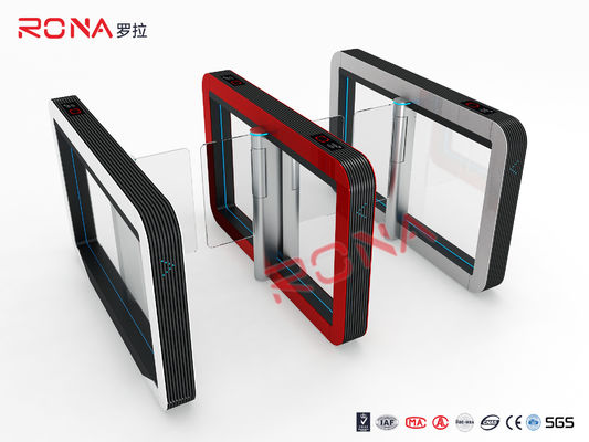 Puertas giratorias de velocidad delgadas Gestión de acceso Puertas giratorias automáticas con sistema de consumo