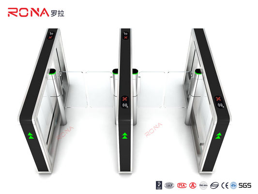 Aeropuerto altura de la cintura giratorios de control remoto Puerta de velocidad con 304 # de acero inoxidable