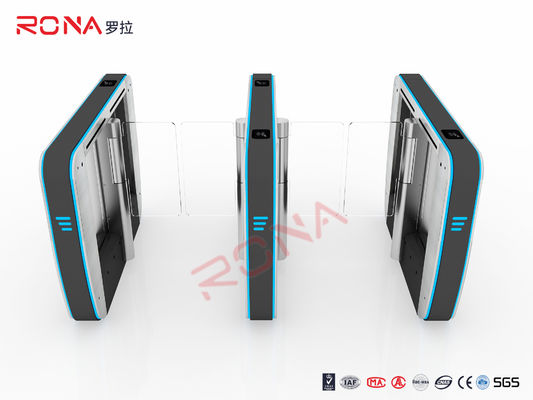 El control de acceso de los edificios de oficinas de altura de la cintura giratorios de acero inoxidable lector RFID