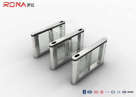 Puerta peatonal automatizada de la barrera, acero inoxidable de los sistemas de seguridad 304 del torniquete